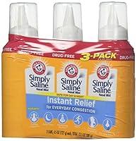 Algopix Similar Product 17 - Arm  Hammer Simply Saline Nasal Relief
