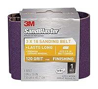 Algopix Similar Product 12 - 3M 9188NA 3 X 18 120 Grit SandBlaster