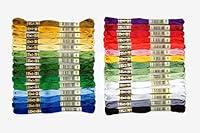 Algopix Similar Product 7 - DMC Embroidery Floss Pack 87yd