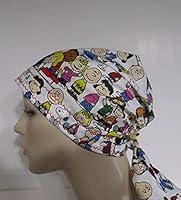 Algopix Similar Product 2 - Peanuts Chemo Hat Scrub Cap PreTied