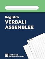 Algopix Similar Product 11 - Registro Verbali Assemblee 106 pagine