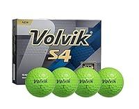 Algopix Similar Product 12 - Volvik S4 Color Golf Ball, Green