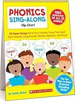 Algopix Similar Product 2 - Phonics SingAlong Flip Chart  CD 25