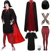 Algopix Similar Product 1 - Jiuguva 6 Pcs Halloween Vampire Cosplay