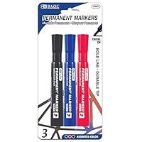 Algopix Similar Product 2 - BAZIC Permanent Marker Chisel Tip