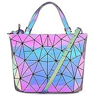 Algopix Similar Product 10 - Obvie Geometric Purse Holographic Purse