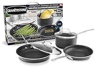 Algopix Similar Product 15 - Granitestone Original 5Piece Nonstick