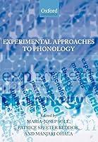 Algopix Similar Product 11 - Experimental Approaches to Phonology
