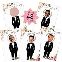 Algopix Similar Product 11 - MORDUN Floral Bridal Shower Games  Who