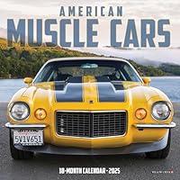 Algopix Similar Product 4 - American Muscle Cars 2025 7 x 7 Mini