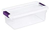 Algopix Similar Product 20 - Sterilite 6 Qt ClearView Latch Storage