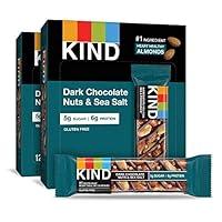 Algopix Similar Product 4 - KIND Bars Dark Chocolate Nuts  Sea