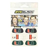 Algopix Similar Product 11 - EyeBlack Miami Hurricanes Eye Black