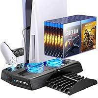 Algopix Similar Product 4 - UeeVii PS5 Vertical Stand with Cooling