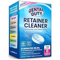 Algopix Similar Product 1 - 120 units Retainer Cleaner and Denture