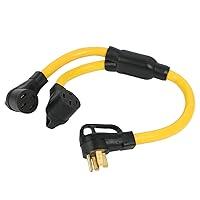 Algopix Similar Product 2 - 3FT NEMA 1450 Y Splitter Adapter Cord