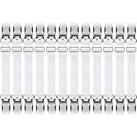 Algopix Similar Product 9 - Boao 12 Pieces Bed Sheet Clips Straps