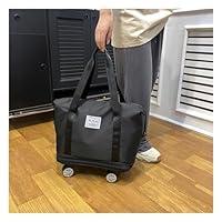 Algopix Similar Product 8 - GeRRiT Travel Bag with Wheels for Women