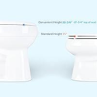 Algopix Similar Product 17 - 20 inch Extra Tall Toilet Convenient