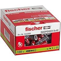 Algopix Similar Product 10 - fischer 555008 DUOPOWER Wall Plug 8 x