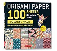 Algopix Similar Product 16 - Origami Paper 100 sheets Japanese Washi