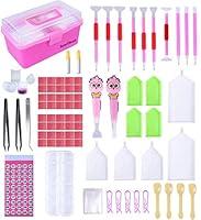 Algopix Similar Product 20 - 121pcs Diamond Painting Tools Diamond