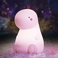 Algopix Similar Product 13 - Cute Dinosaur Lamp Toddler Night Light