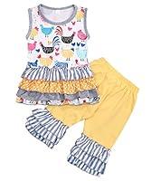 Algopix Similar Product 4 - Girls Toddler Deluxe Novelty Ruffle