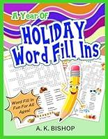 Algopix Similar Product 1 - A Year of Holiday Word Fill Ins Puzzle