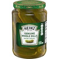 Algopix Similar Product 16 - Heinz Genuine Whole Dill Pickles 24 Fl
