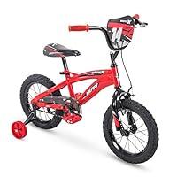 Algopix Similar Product 12 - 14" Huffy MotoX Boys Bike, Gloss Red