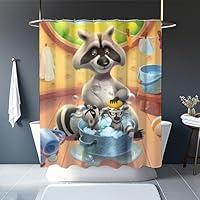 Algopix Similar Product 5 - Da Brigh Shower Curtain with 12 Hooks