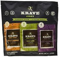 Algopix Similar Product 16 - Krave Jerky Variety Pack, 15 oz.