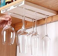 Algopix Similar Product 10 - runruii Wine Glass Holder Under Shelf