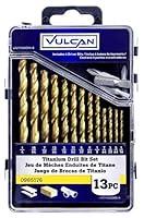 Algopix Similar Product 12 - VULCAN 211560OR 13 Piece Bit Drill with