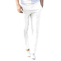 Algopix Similar Product 12 - Mens Casual Linen Pants Lightweight