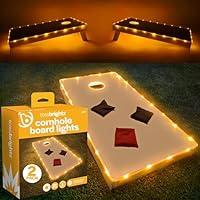Algopix Similar Product 4 - Brightz TossBrightz Gold Led Cornhole