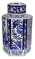 Algopix Similar Product 12 - Benzara Blue and White BM145574 Well