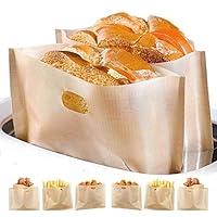 Algopix Similar Product 14 - Non Stick Toaster Bags Reusable and
