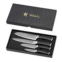Algopix Similar Product 11 - Wakoli 4pcs Damascus Professional knife