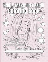 Algopix Similar Product 1 - Hair & Make-Up Design Coloring Book