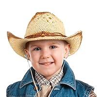 Algopix Similar Product 9 - D Diana Dickson Kids Straw Cowboy Hat