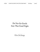 Algopix Similar Product 1 - Hal Leonard Do Not Go Gentle Into That