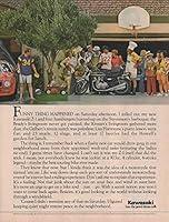 Algopix Similar Product 13 - Magazine Print ad 1975 Kawasaki Z1