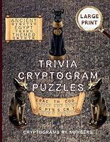 Algopix Similar Product 11 - Large Print Trivia Cryptogram Puzzles