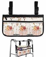 Algopix Similar Product 20 - Wheelchair Side Storage Bag Walker