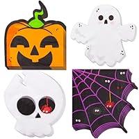 Algopix Similar Product 4 - Crisky Halloween Napkins and Plates