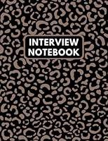 Algopix Similar Product 10 - INTERVIEW NOTEBOOK Stylish Candidate