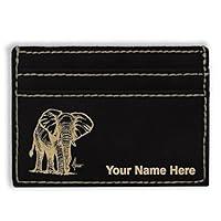 Algopix Similar Product 20 - Money Clip Wallet African Elephant
