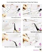 Algopix Similar Product 8 - AllyDrew Feather Water Slide Nail Art